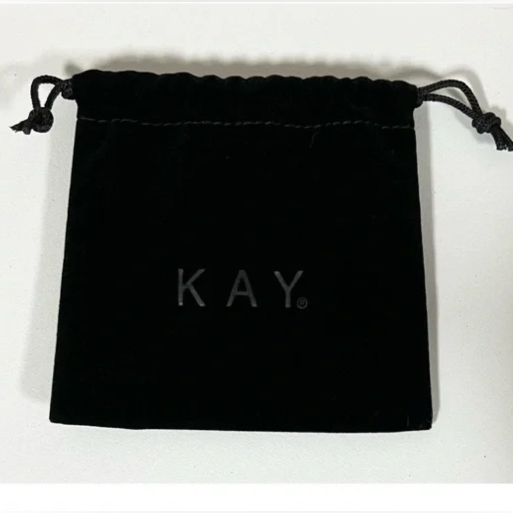 Kay- Hoop Earrings 14K Yellow Gold 20mm. Watch the VIDEO! - Picture 3 of 6